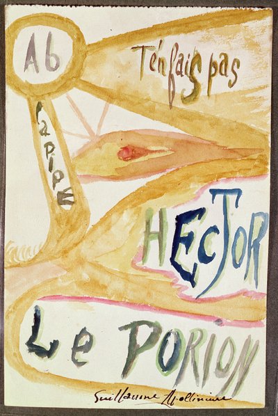 Versione illustrata di una poesia dalla raccolta 